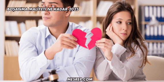 Boşanma Maliyeti Ne Kadar 2025
