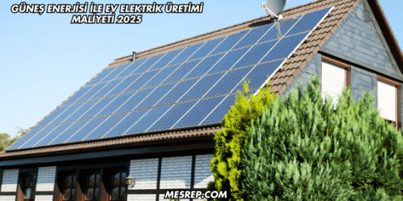 Güneş Enerjisi ile Ev Elektrik Üretimi Maliyeti 2025